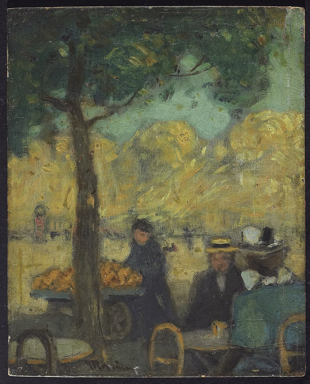 Café au bord de la rivière, vers 1900 - James Wilson Morrice