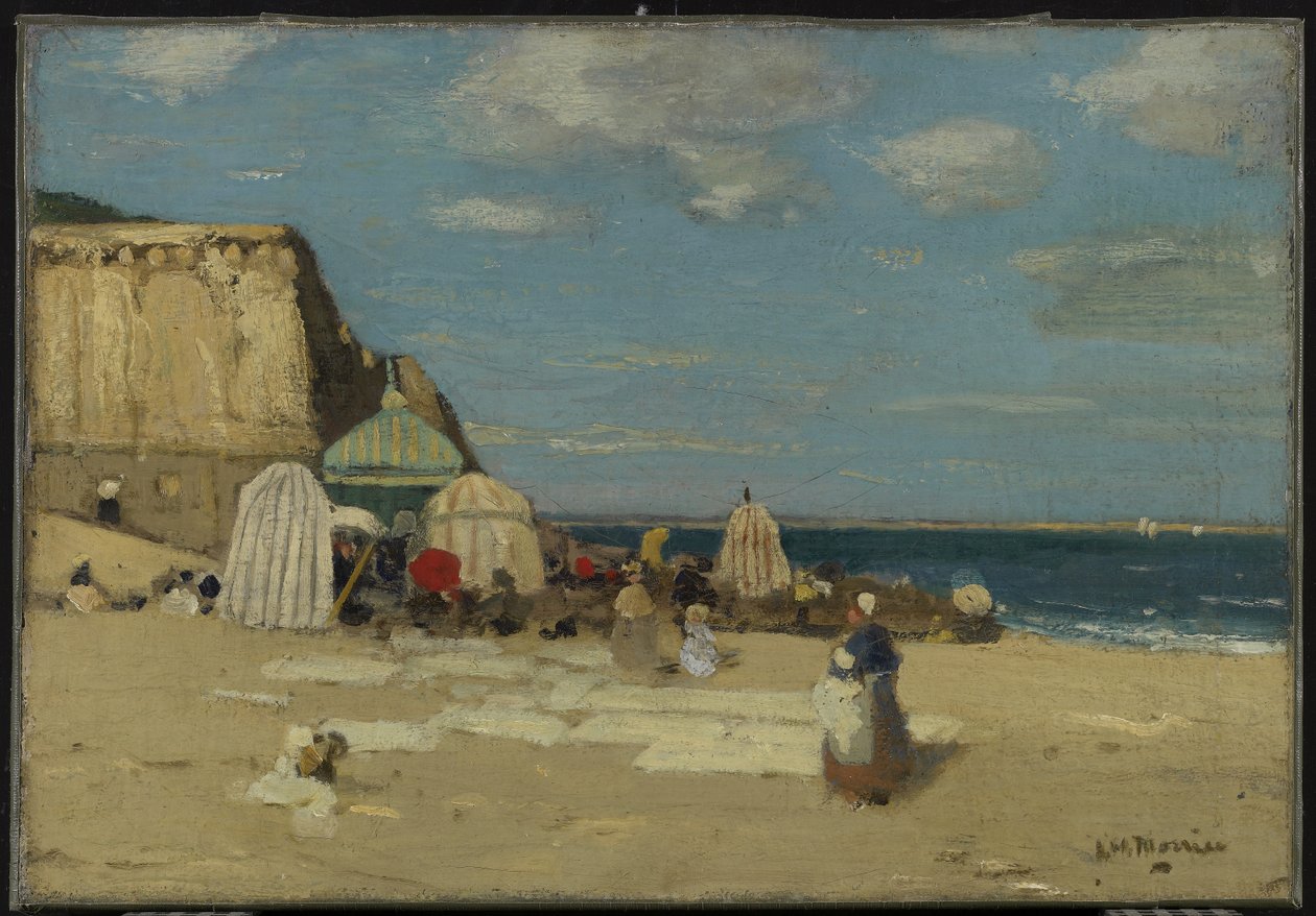 La Plage, Saint-Malo, vers 1900 - James Wilson Morrice