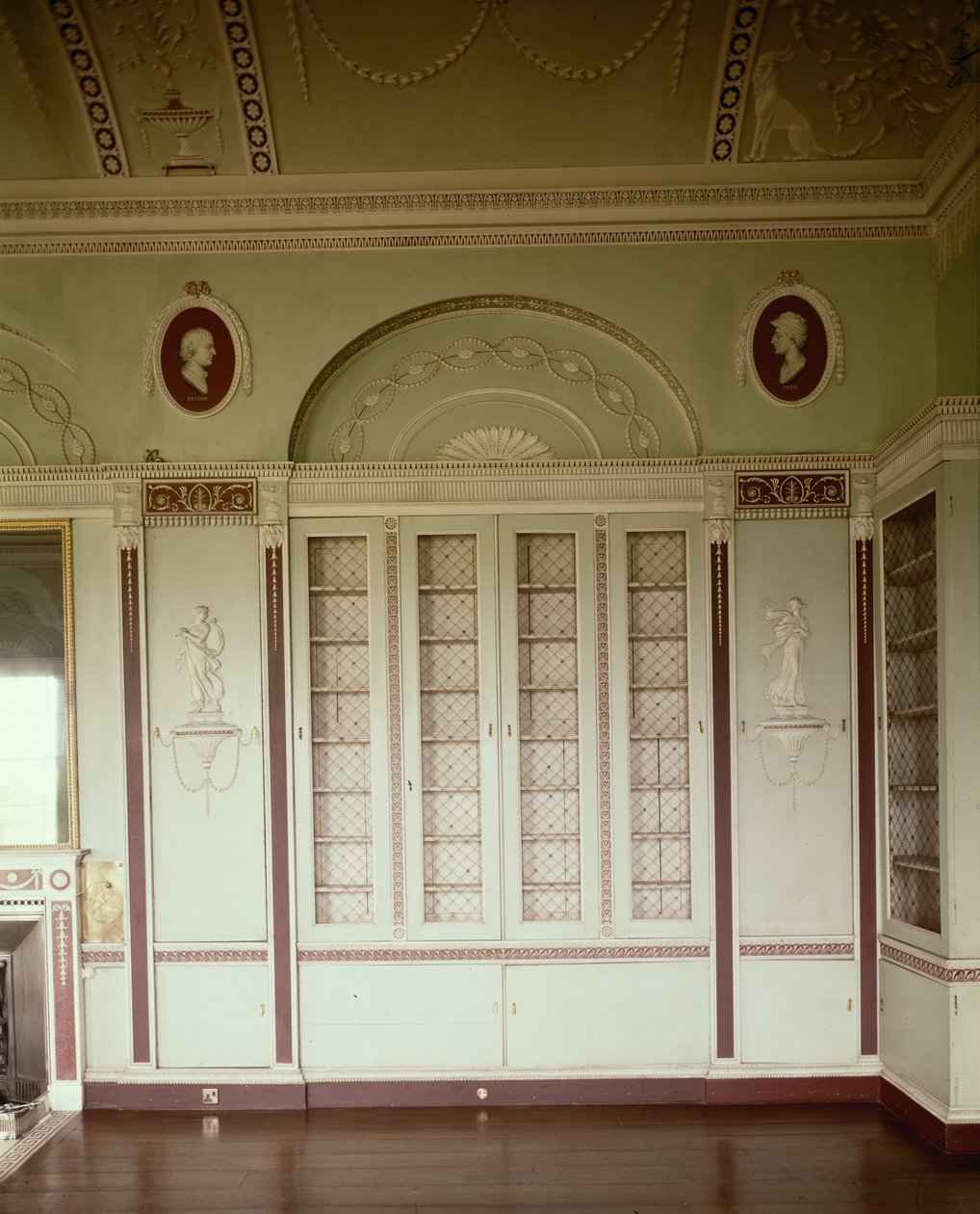 Heveningham Hall, Suffolk : bibliothèque, 1778-80 - James Wyatt