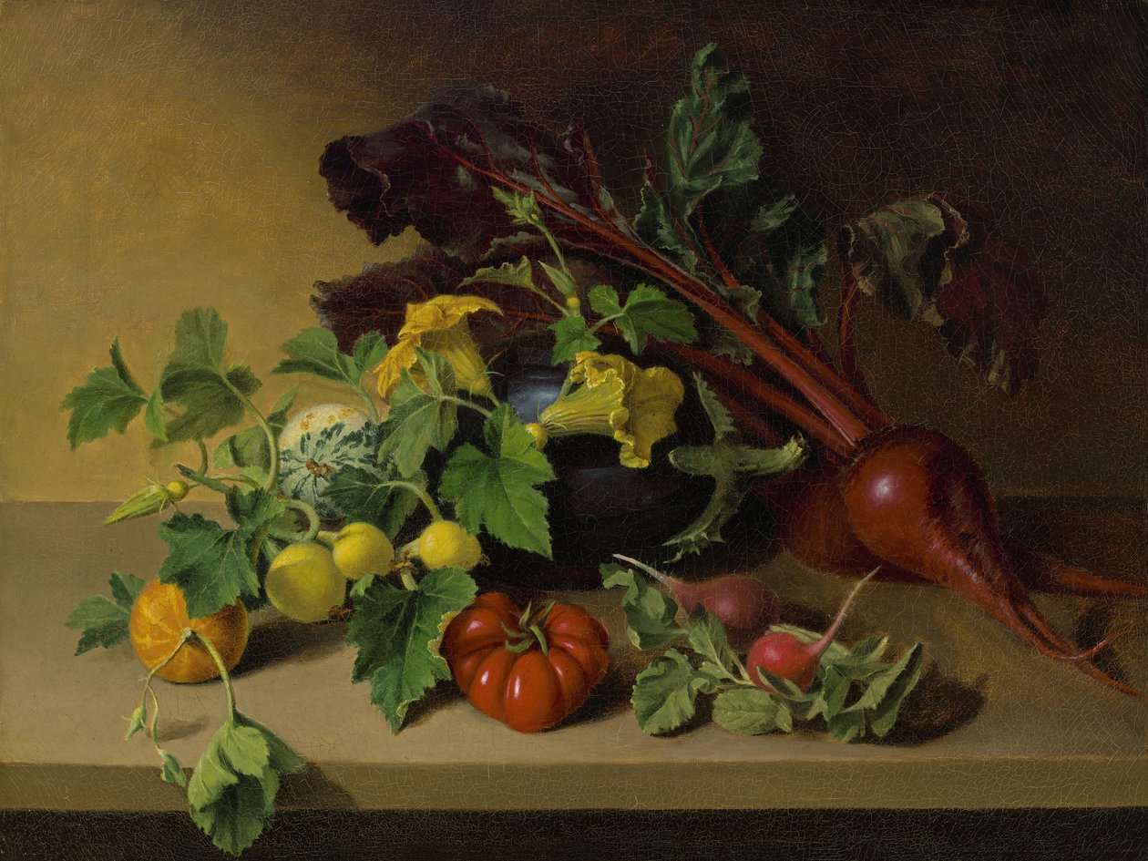 Nature morte avec légumes, 1826 - James the Elder Peale