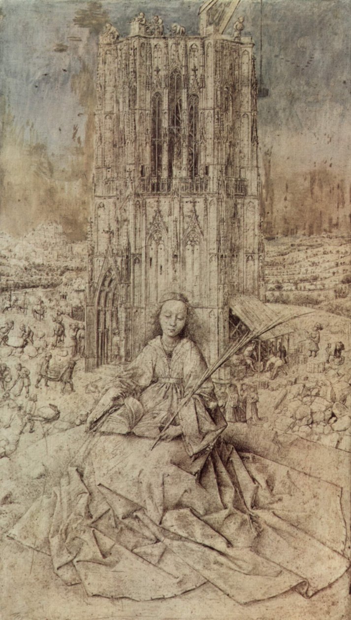 Sainte Barbe - Jan van Eyck