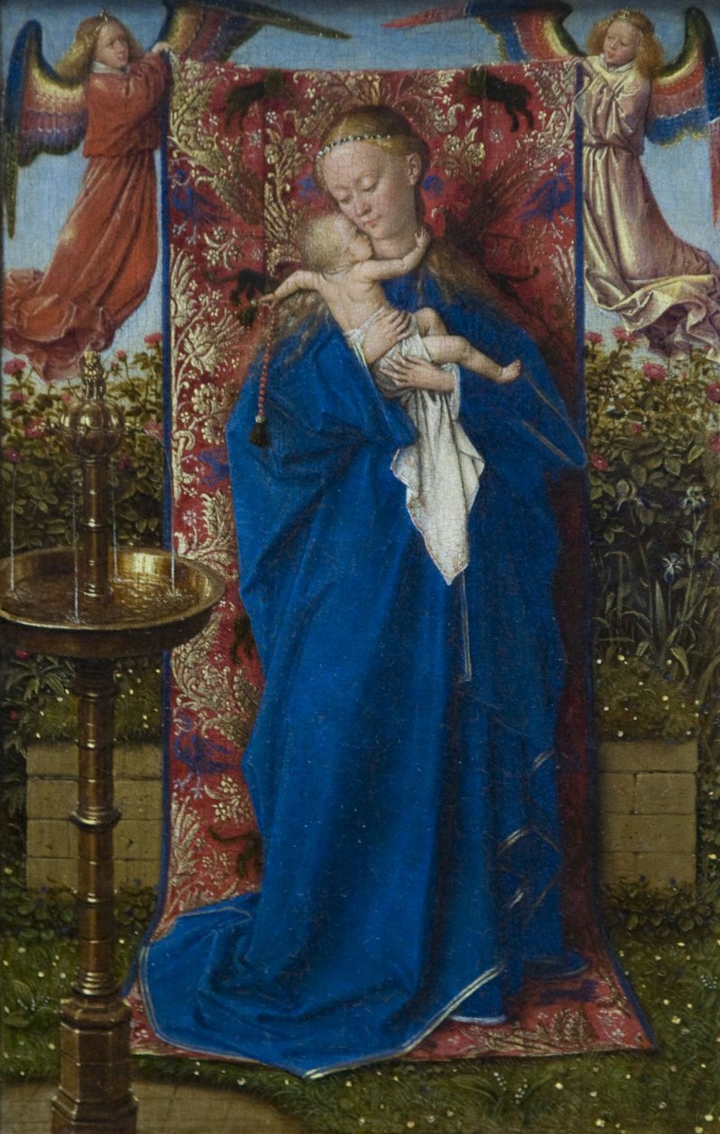 Madone à la fontaine - Jan van Eyck