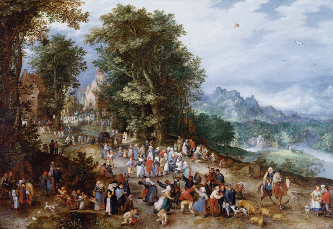 Foire flamande - Jan the Elder Brueghel