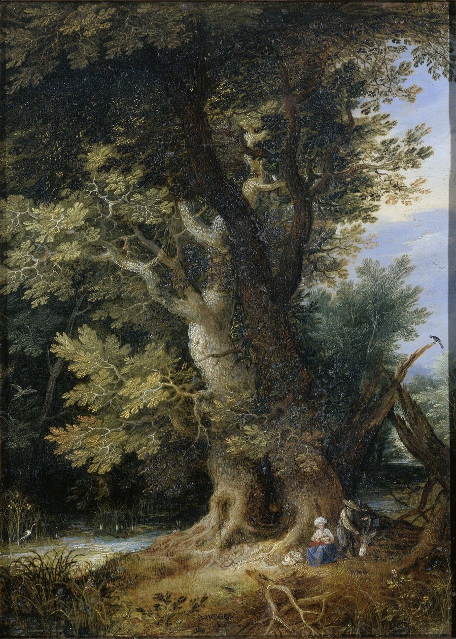 Repos pendant la fuite en Égypte - Jan the Elder Brueghel