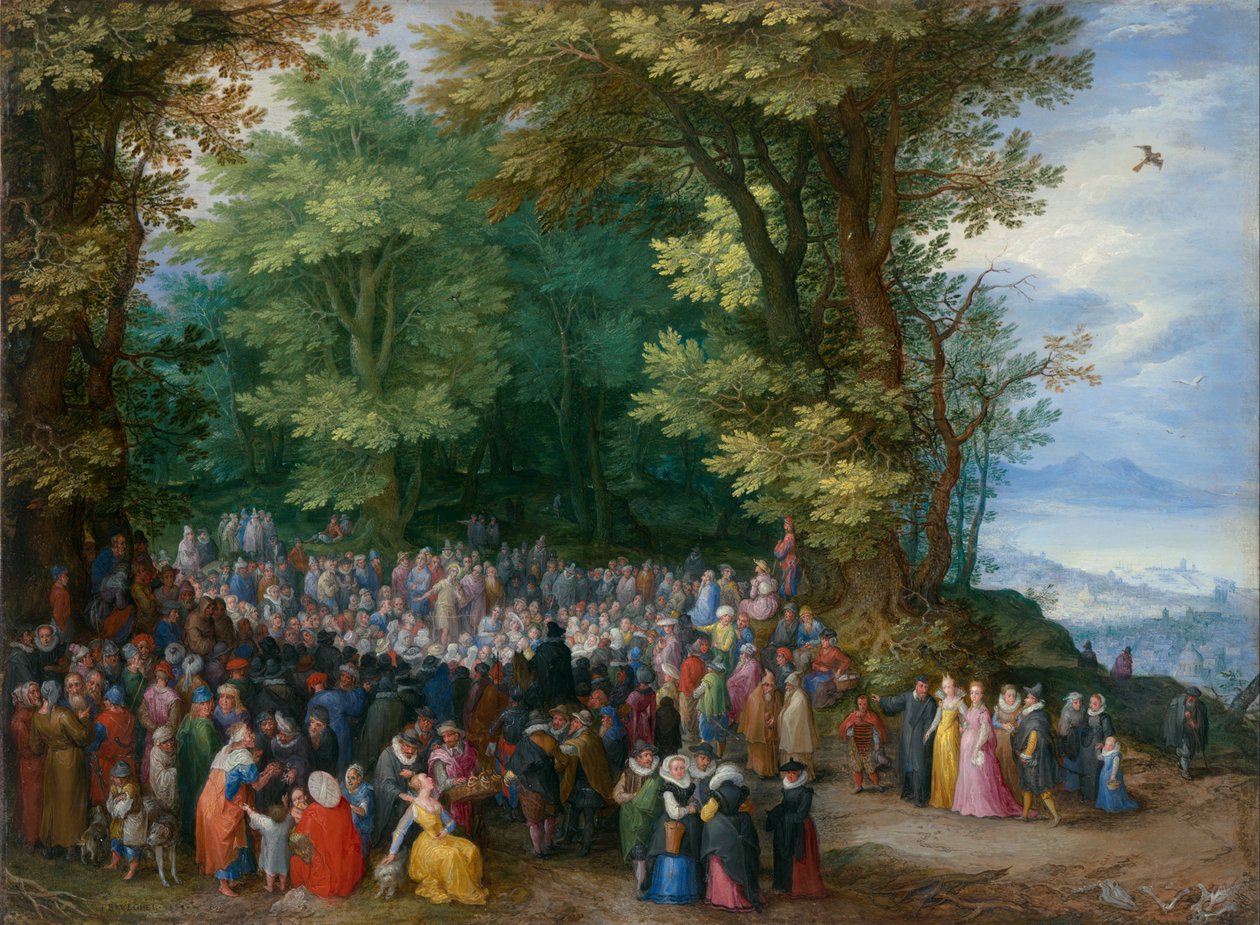Le Sermon sur la montagne - Jan the Elder Brueghel