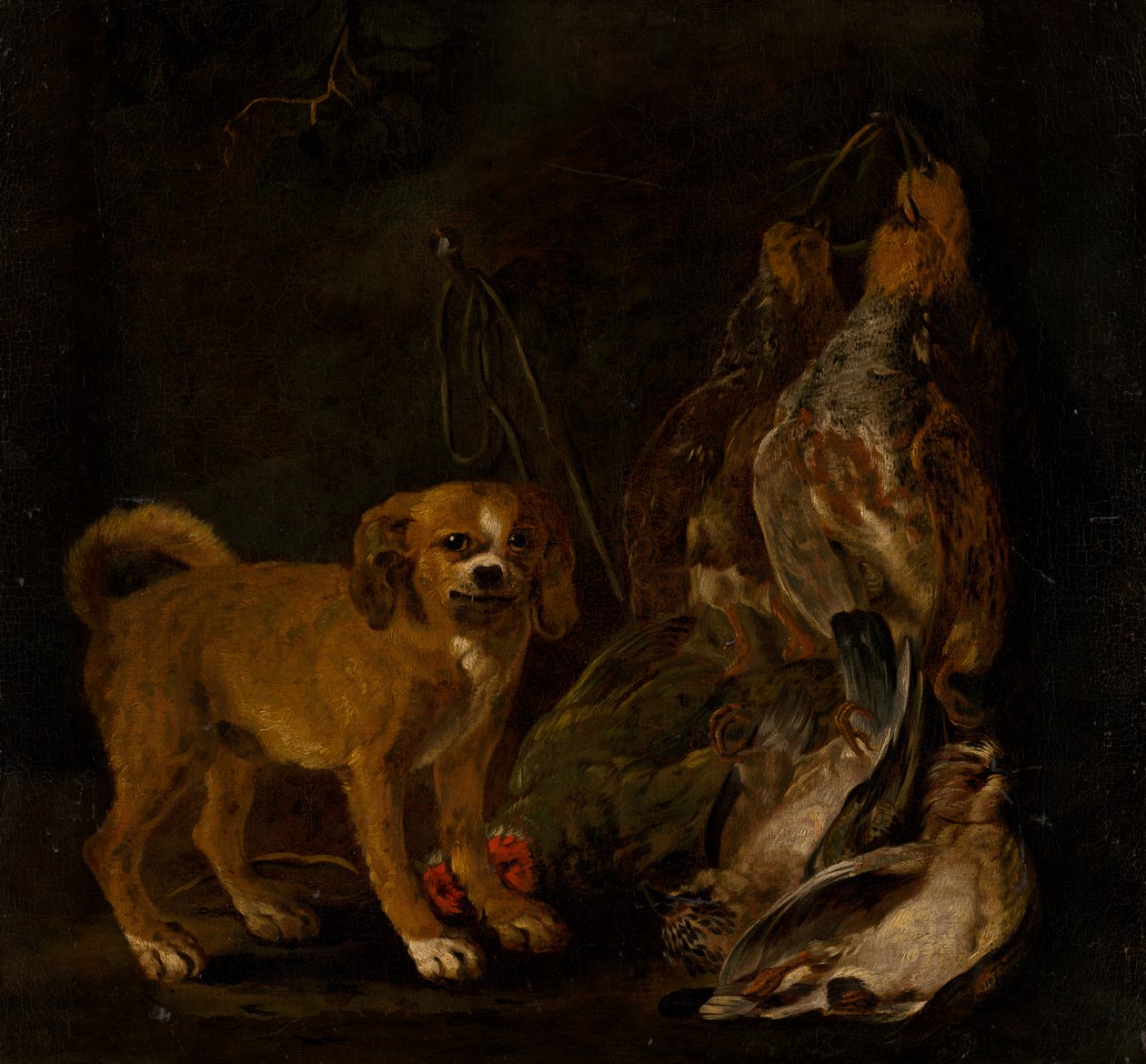 Nature morte de chasse avec chien - Jan Fyt