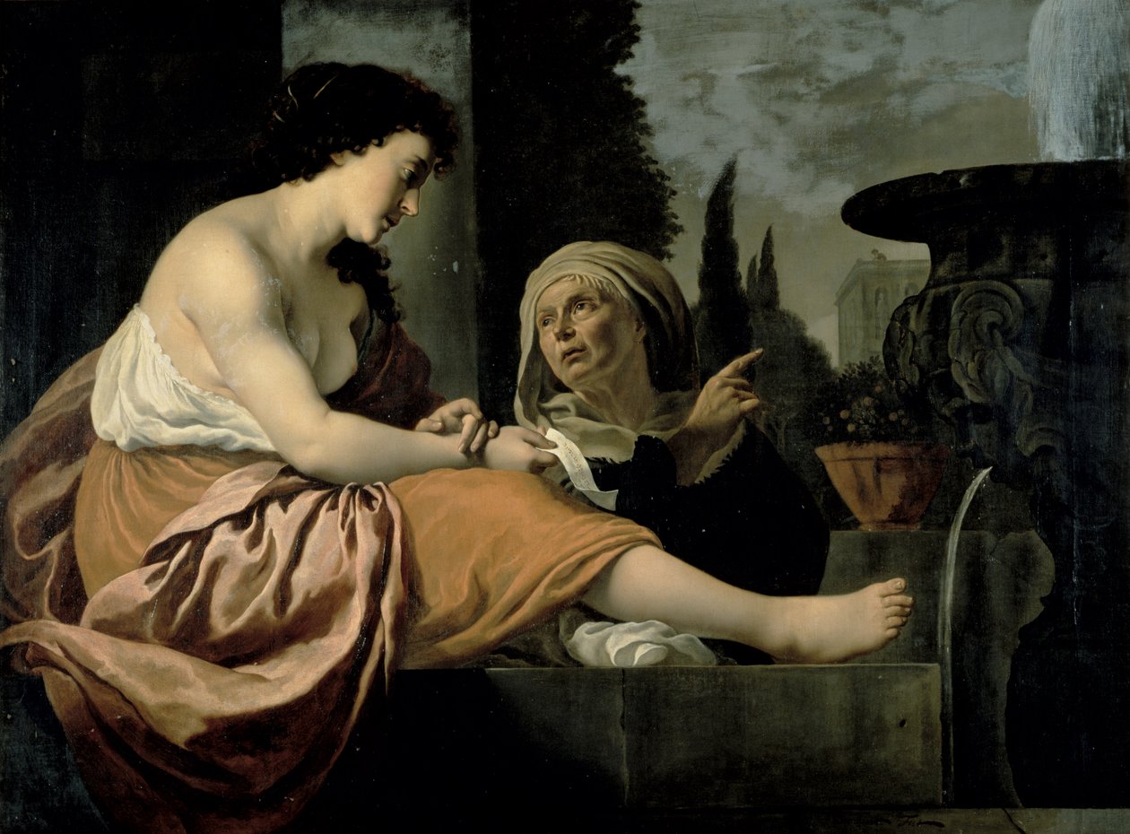Bethsabée à sa toilette - Gerrit van Honthorst