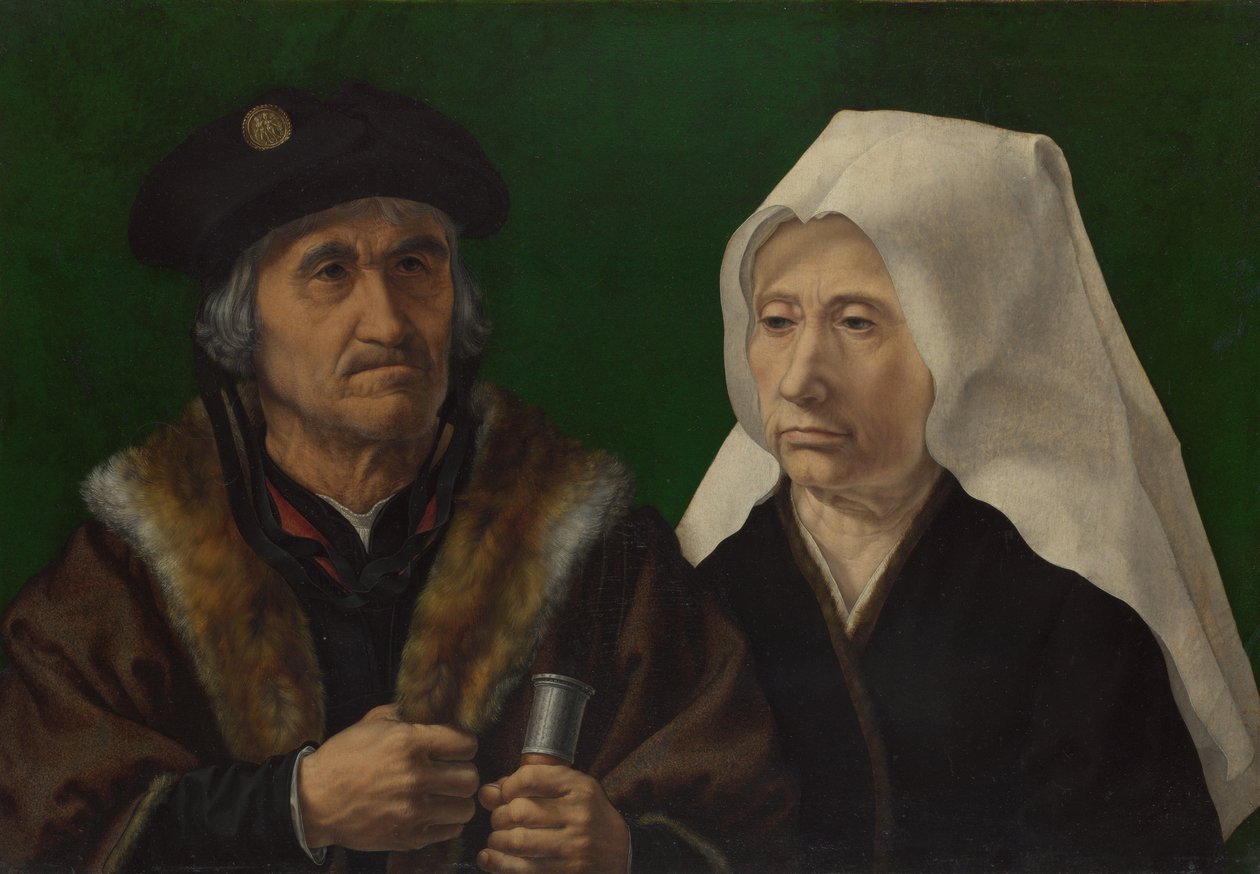 Un couple âgé - Jan Gossaert