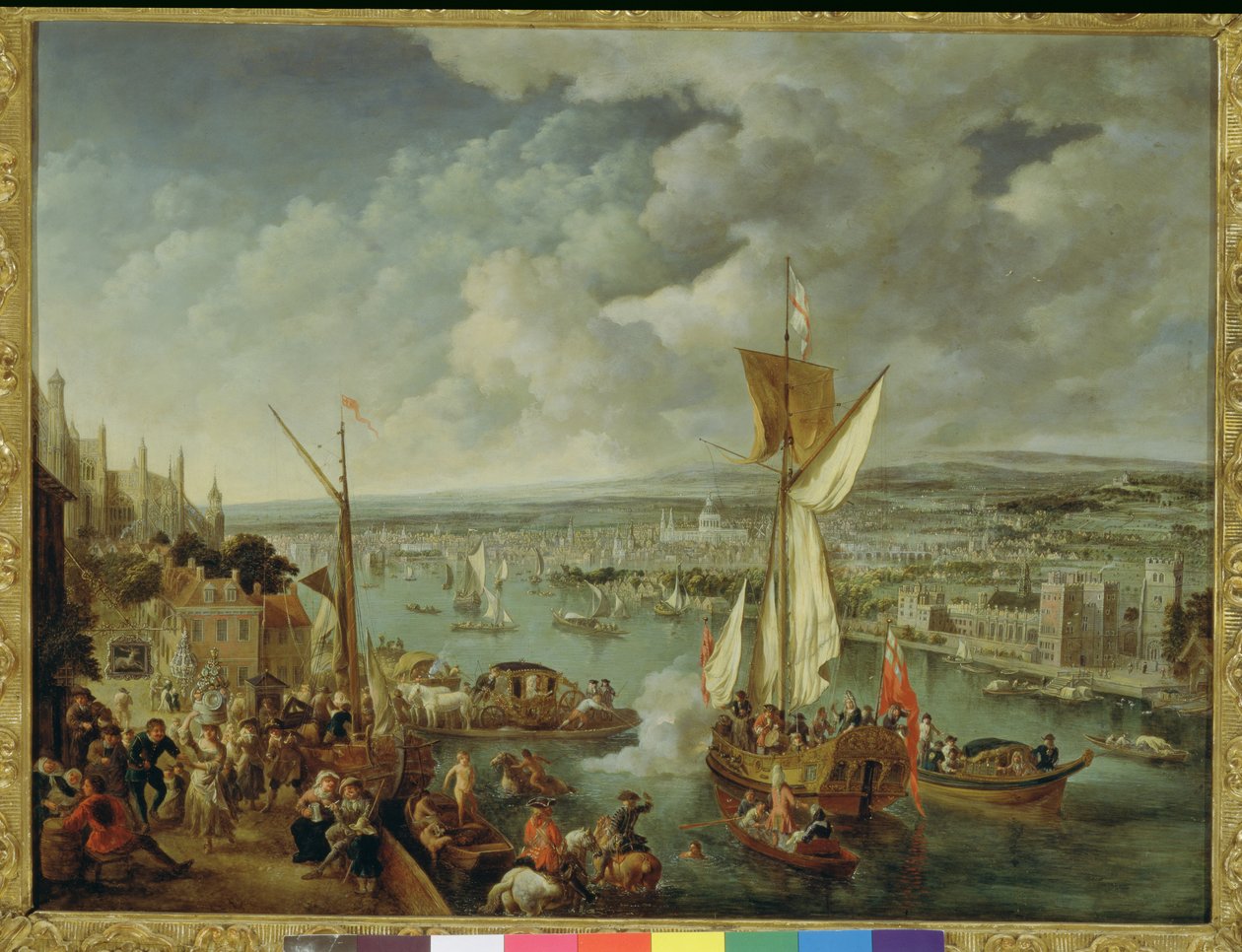 Vue de Londres - Jan Griffier