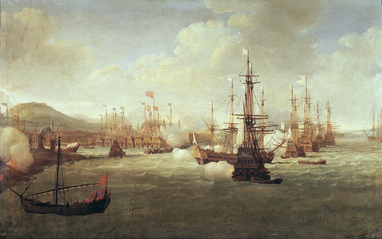 Abraham Duquesne (1610-88) à Chios, après 1681 - Jan Karel Donatus van Beecq