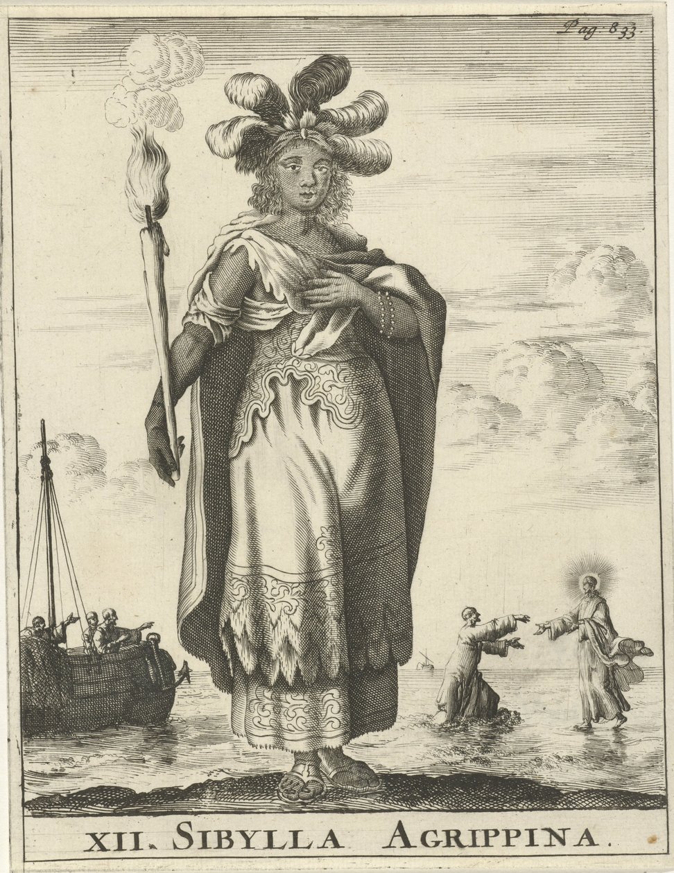 Sibylle Agrippine - Jan Luyken