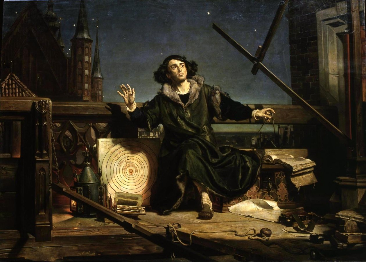 Astronome Copernic, ou conversation avec Dieu - Jan Alojzy Matejko