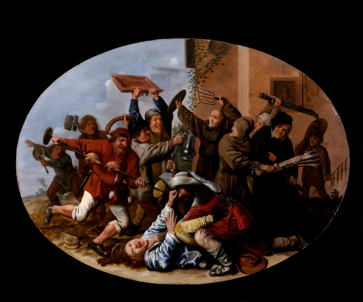Bataille entre Carnaval et Carême - Jan Miense Molenaer