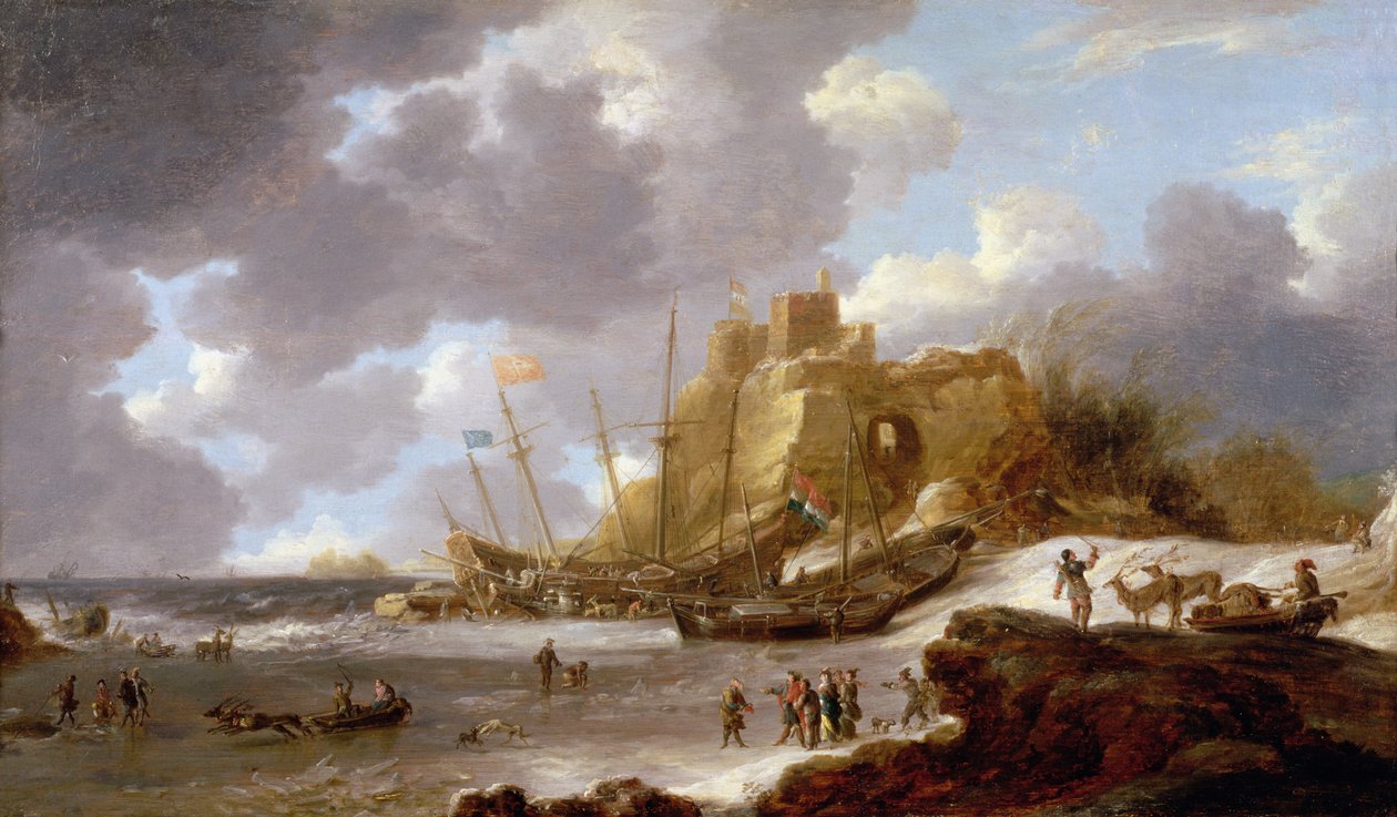 Scène côtière norvégienne - Jan Peeters