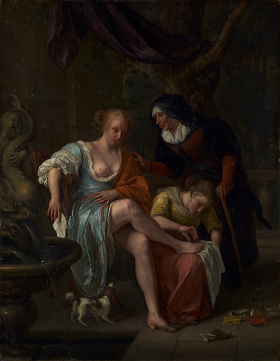 Bethsabée après le bain - Jan Havickszoon Steen