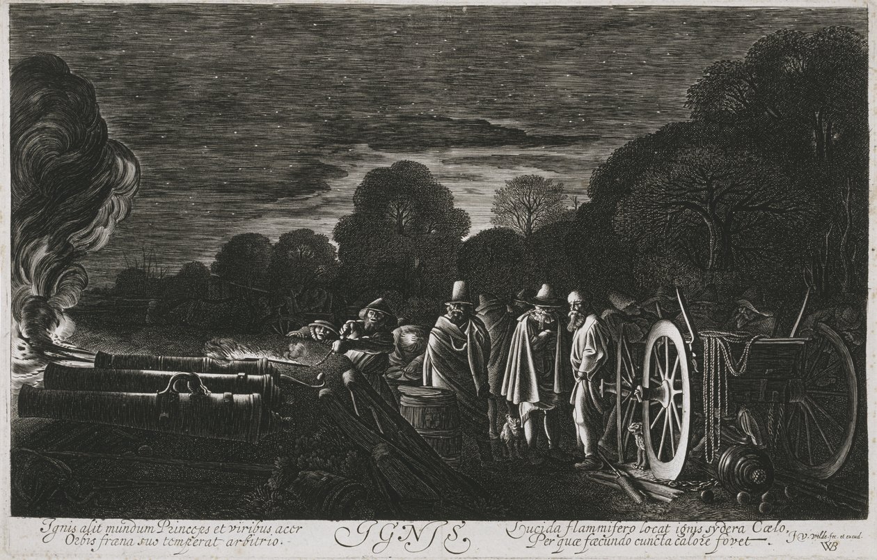 Feu, c. 1614-1622 - Jan Van de Velde