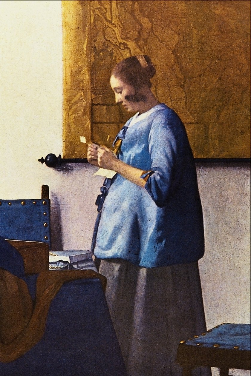 Femme lisant une lettre - Jan Vermeer van Delft