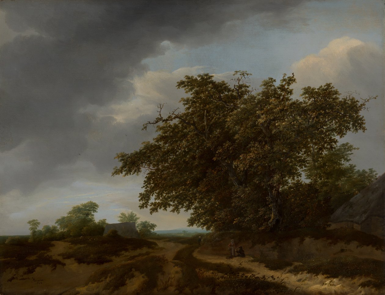 Paysage à la lisière des dunes - Jan Vermeer van Haarlem