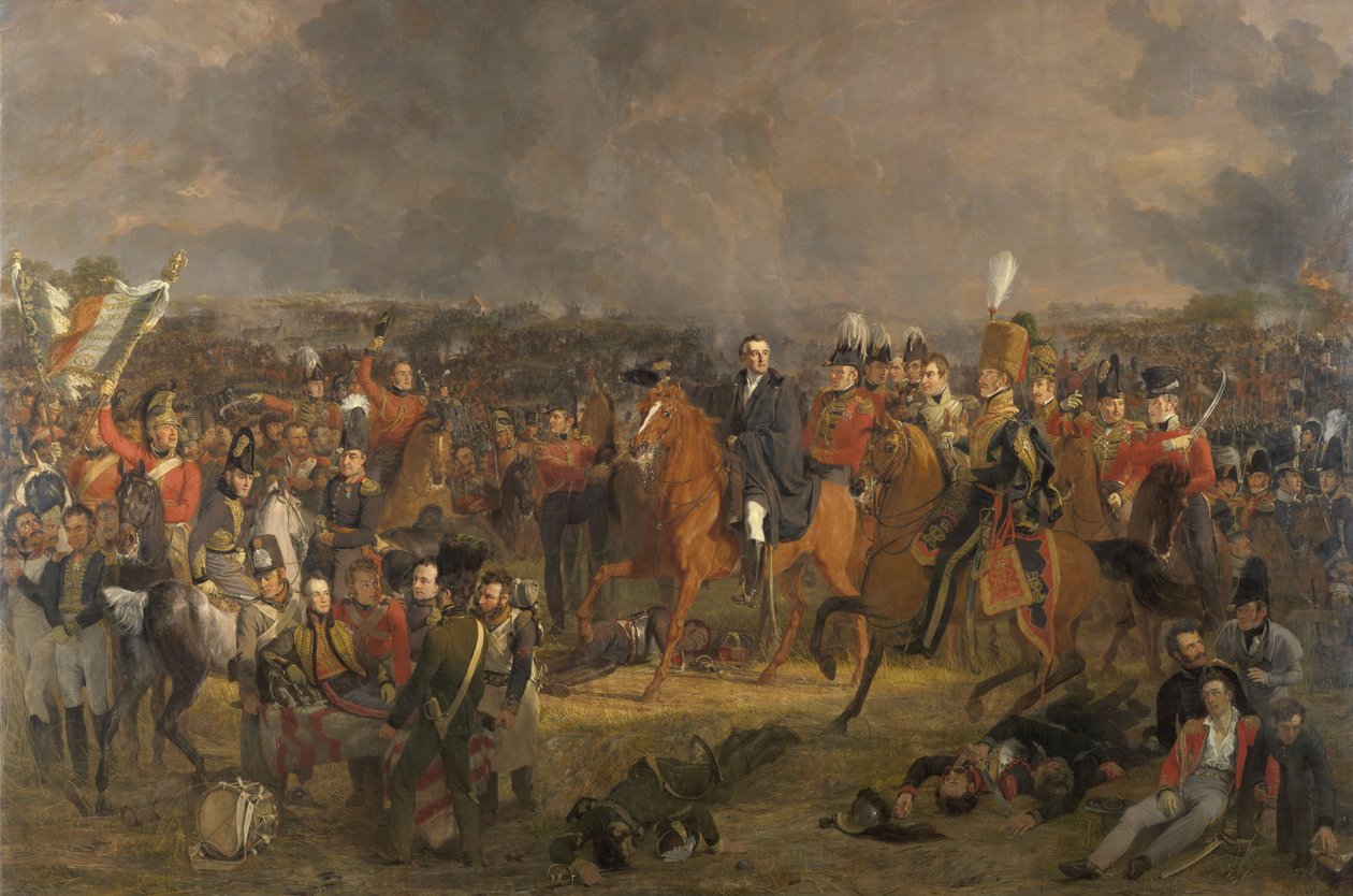 La Bataille de Waterloo, 1824 - Jan Willem Pieneman