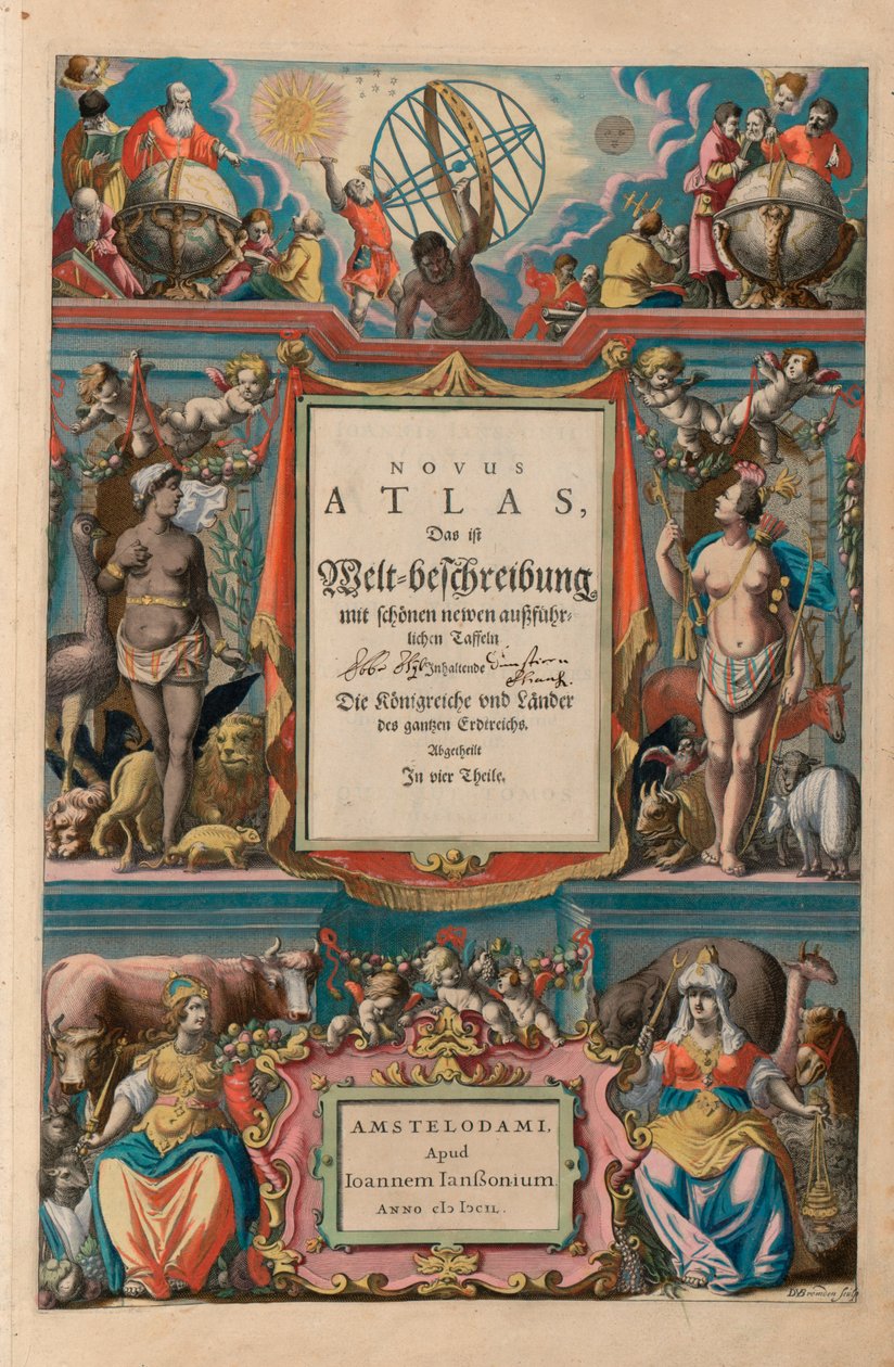 Novus atlas - Jan og Jodocus Hondius Janssonius