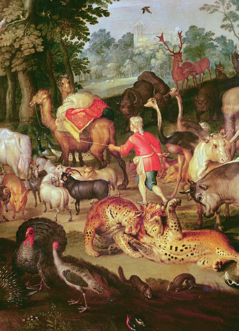Paradis terrestre (détail) - Jan the Elder Brueghel