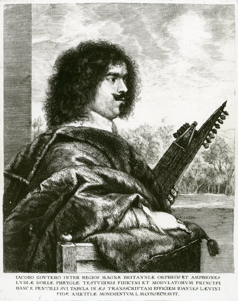 Jacques Gaultier (vers 1600-52) vers 1630 - Jan the Elder Lievens