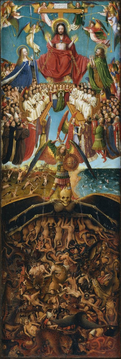 Panneau droit du diptyque - Jan van Eyck