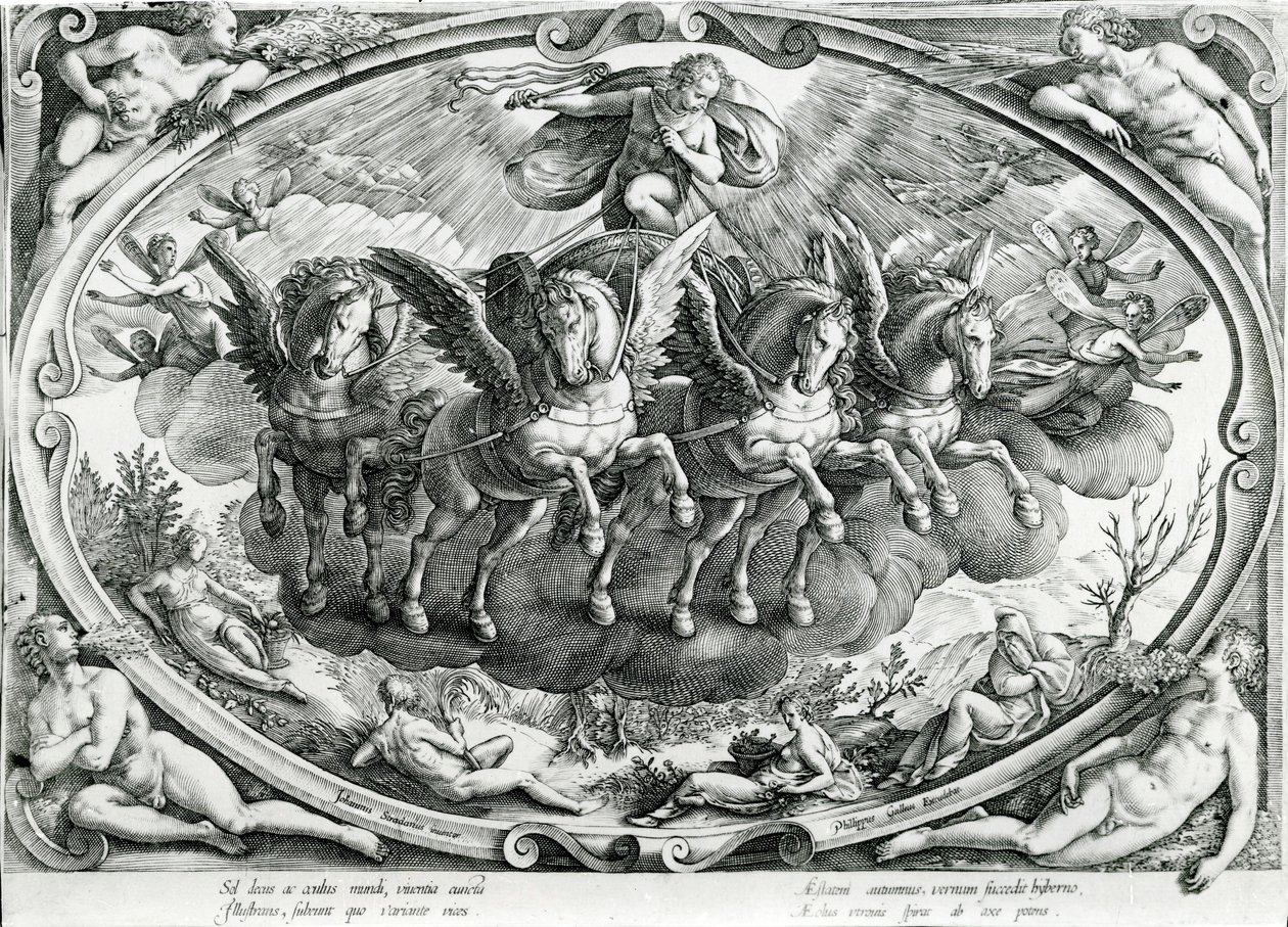 Le Soleil, 16ème siècle - Jan van der Straet