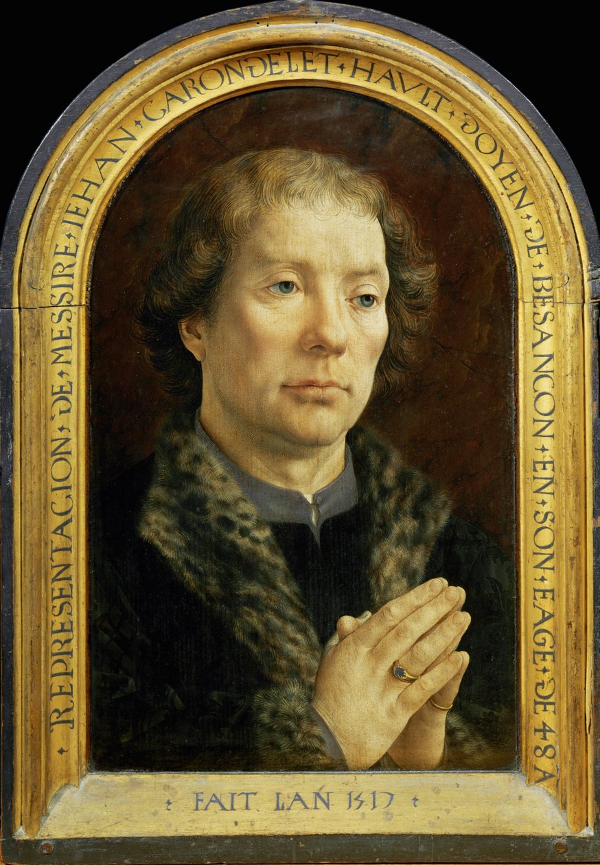 Diptyque de Carondelet : Jean Carondelet ... - Jan (c.1472 c.1533) Gossaert