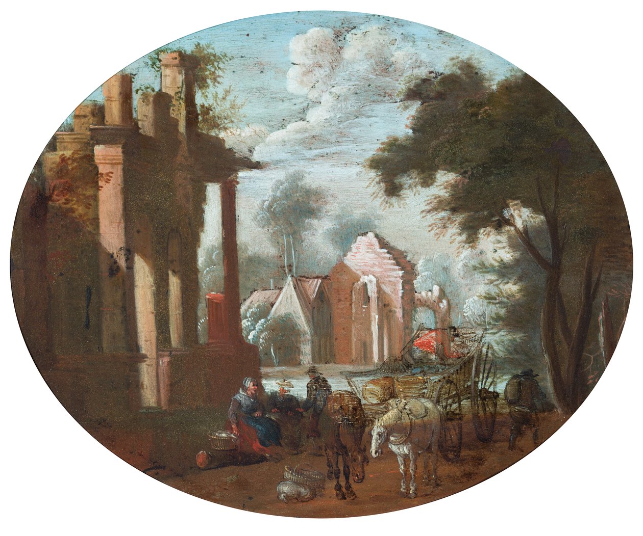 Château en ruines - Jan (follower of) Brueghel