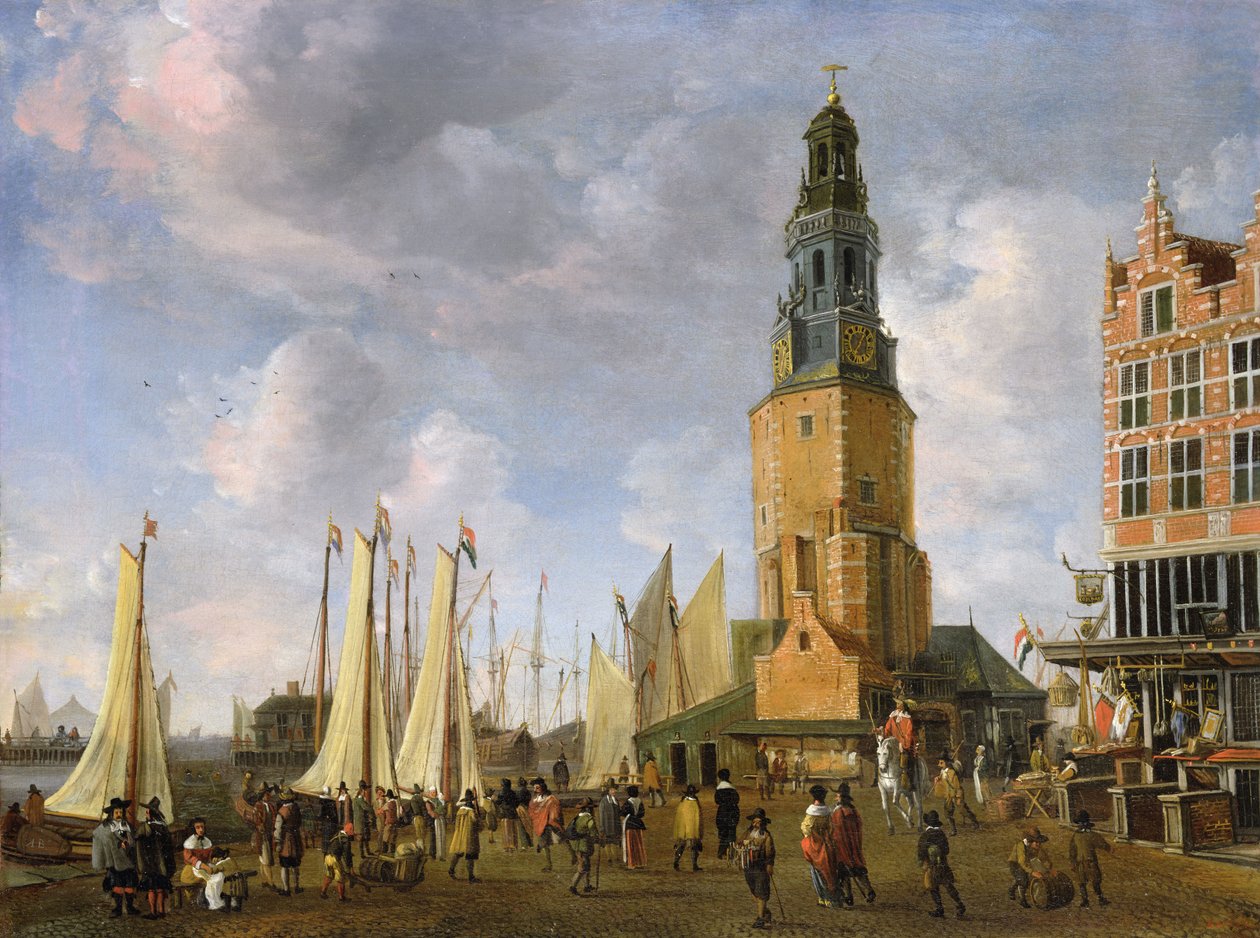 La Tour des Emballeurs de Harengs, Amsterdam - Jan Abrahamsz. Beerstraten