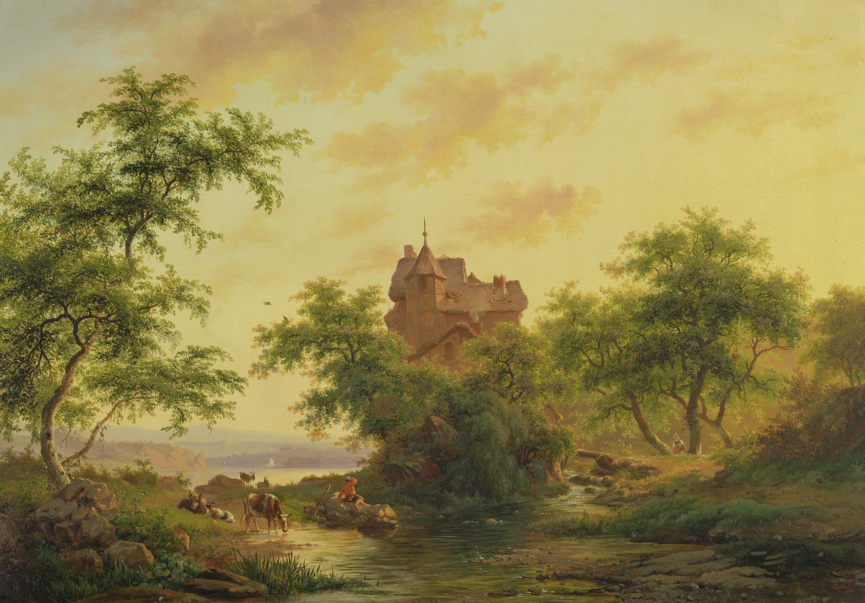 Paysage - Jan Adam Janszoon Kruseman