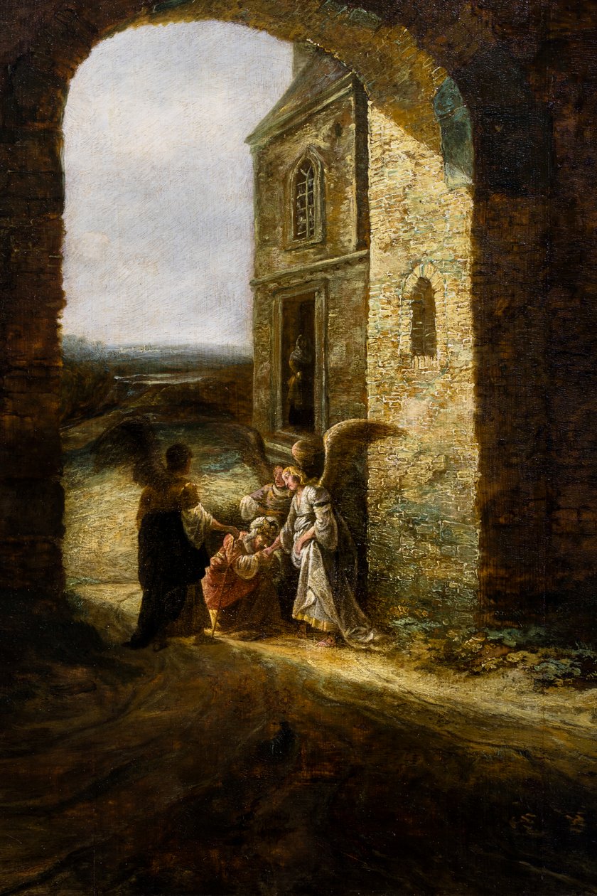 Apparition de trois anges à Abraham - Jan Aertsen Marienhof