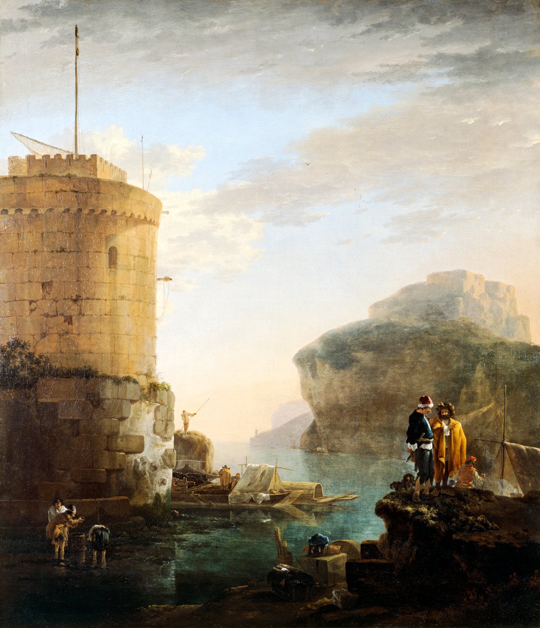 Scène de Port - Jan Asselijn