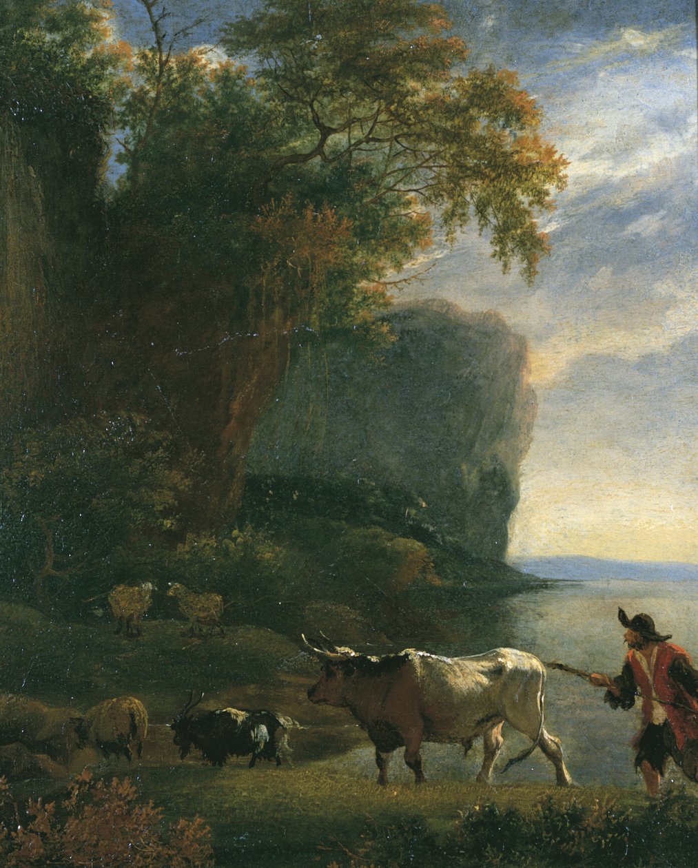 Paysage avec conducteur de troupeau - Jan Asselijn