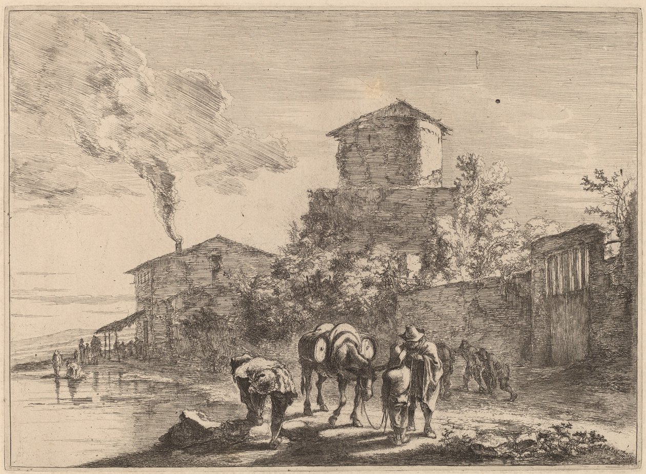 Le muletier, via Appia - Jan Both
