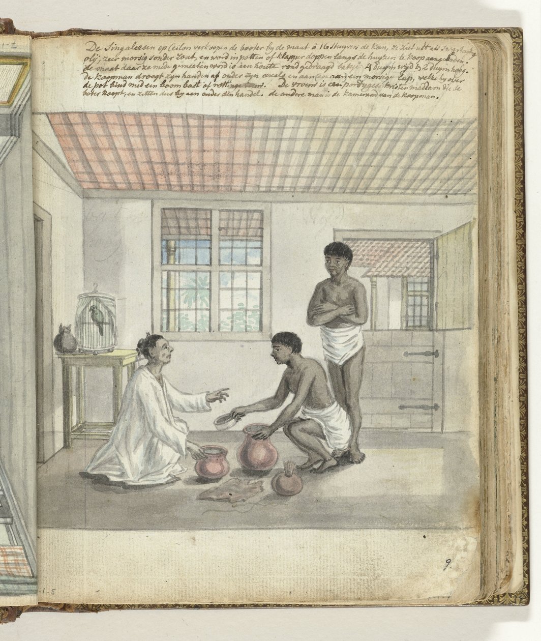 Commerce de beurre à Ceylan - Jan Brandes