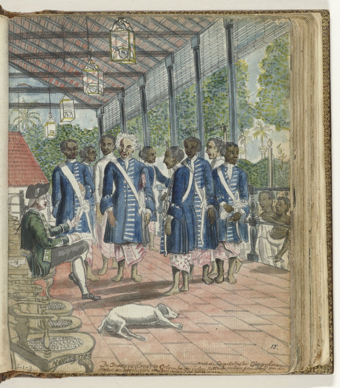Le Landraad à Colombo - Jan Brandes