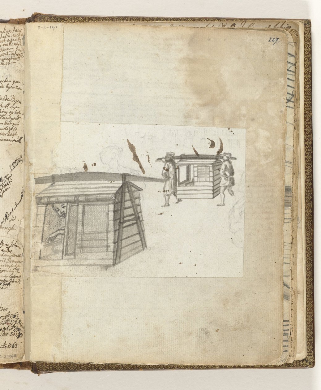 Palanquin avec passagère - Jan Brandes