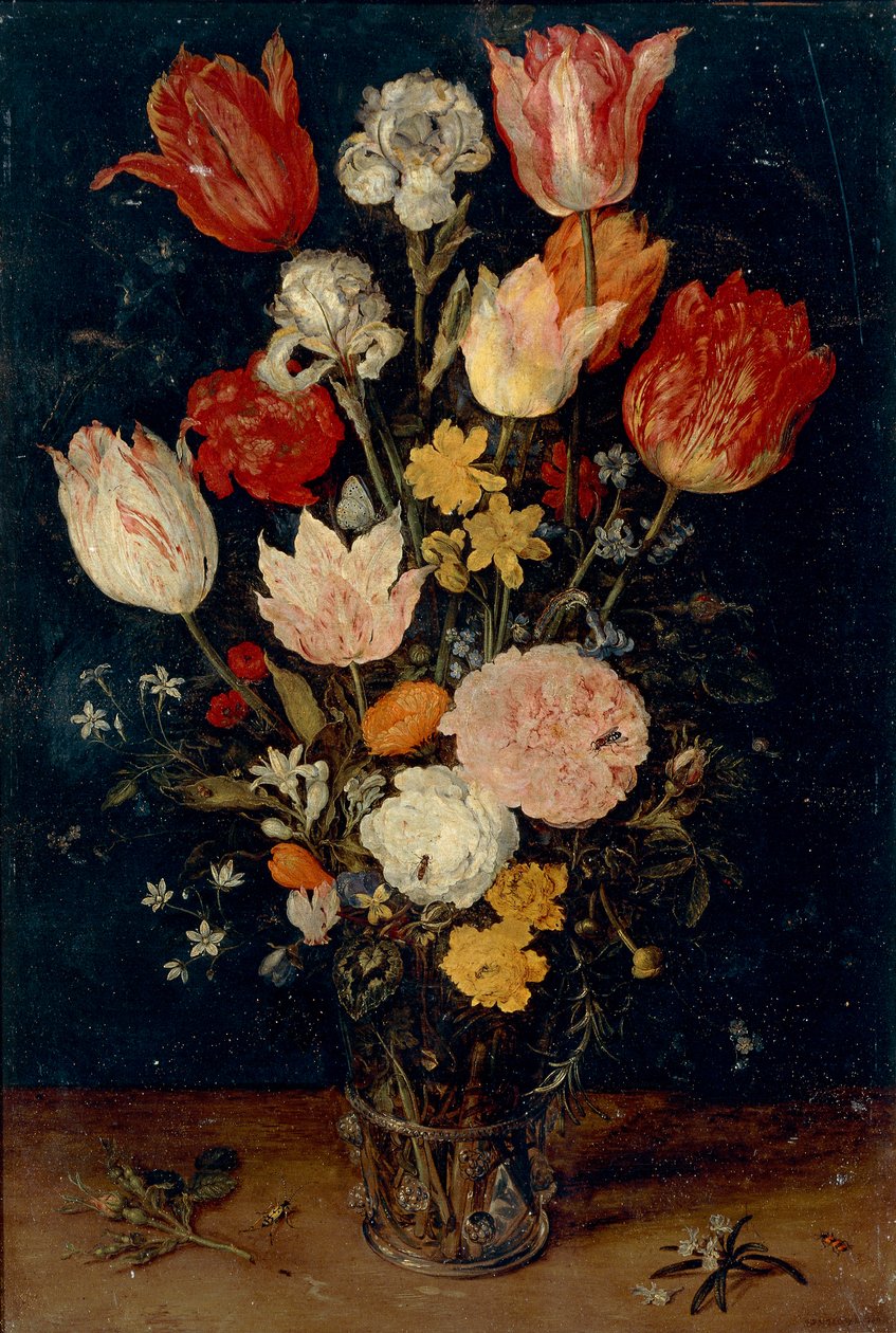 Un vase de fleurs - Jan Brueghel the Elder