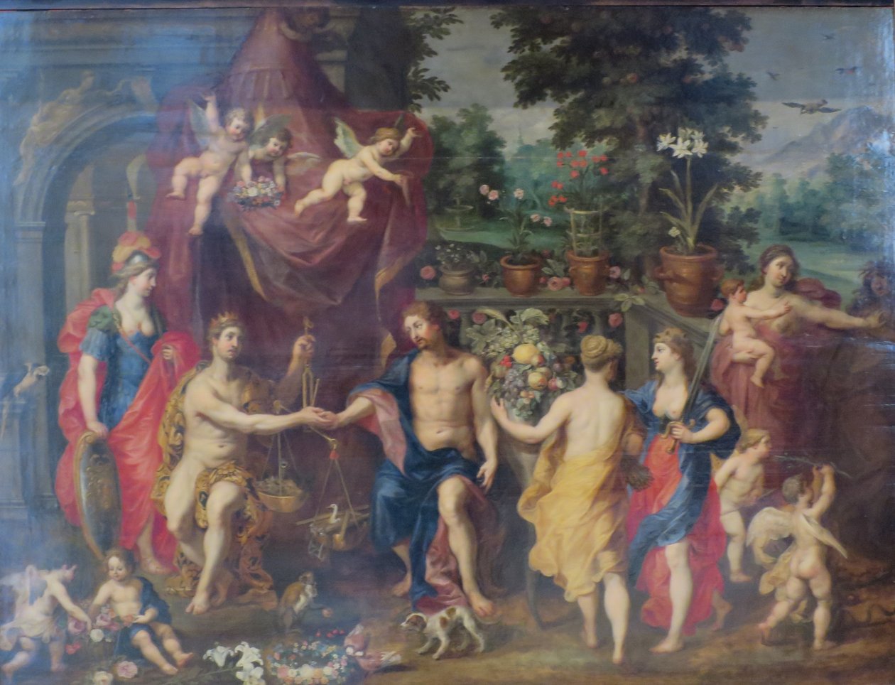 Allégorie de la vie vertueuse - Jan Brueghel the Younger