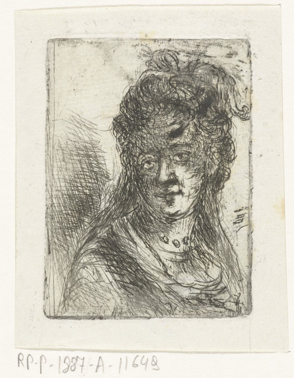Jeune femme - Jan Chalon