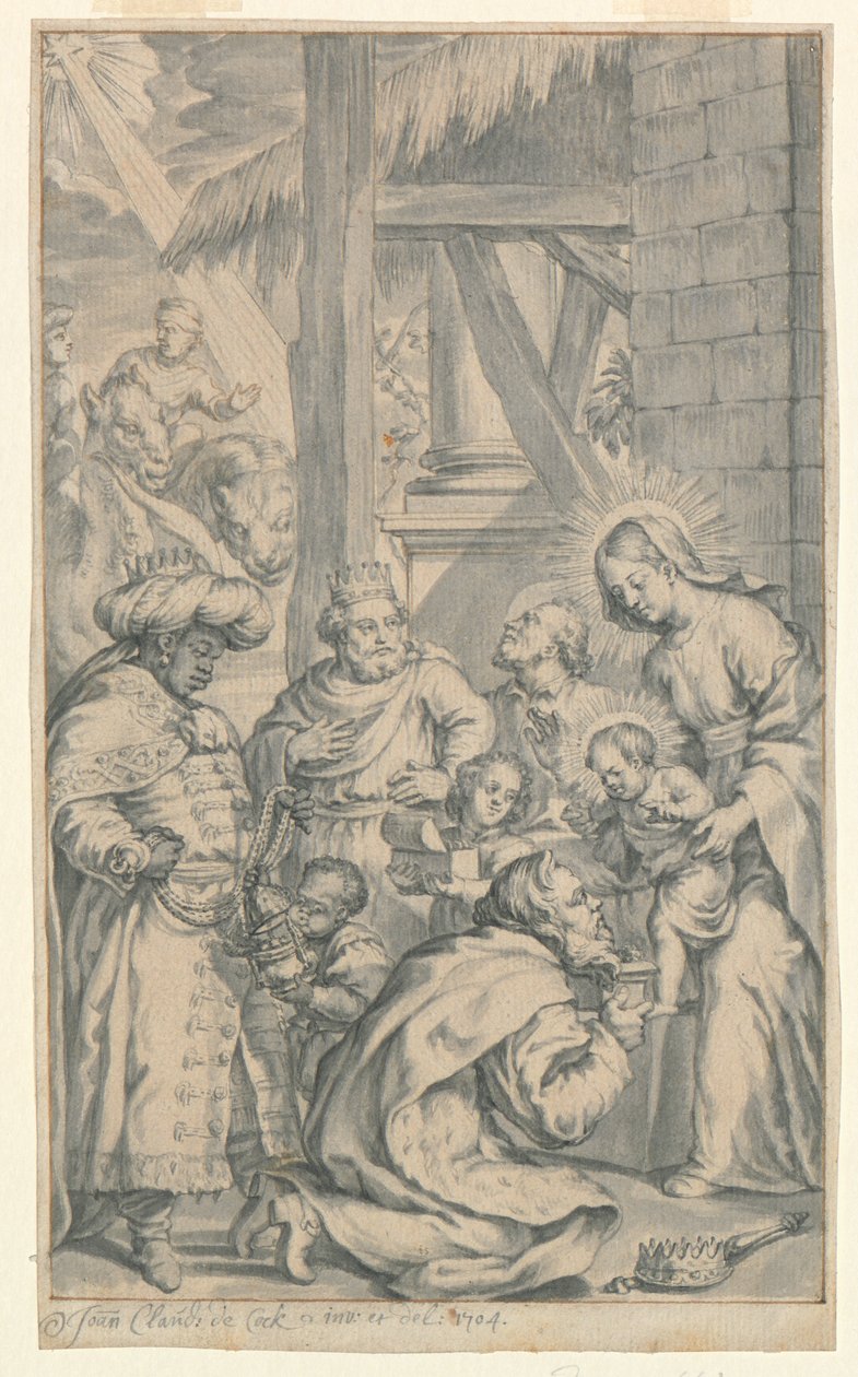 Adoration des Mages - Jan Claudius de Cock