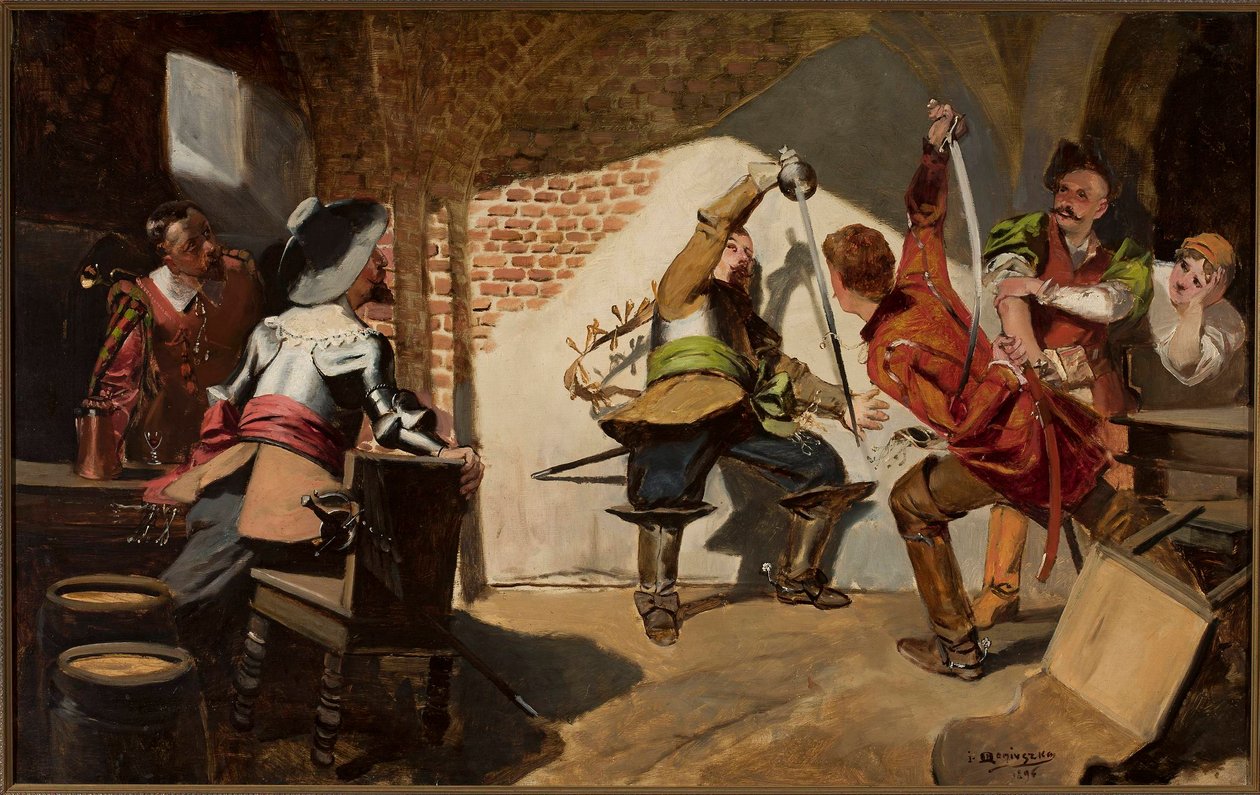Duel dans une taverne - Jan Czesław Moniuszko