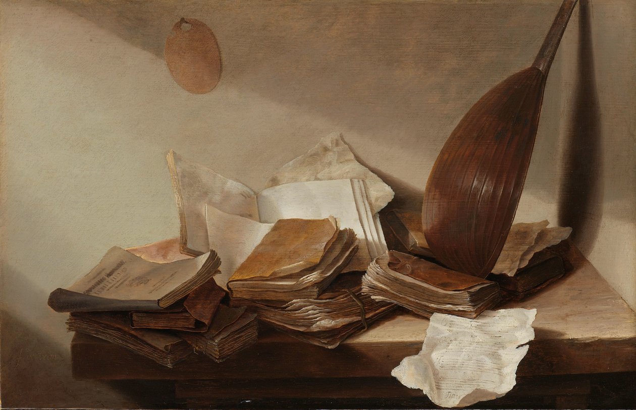 Nature morte avec livres - Jan Davidsz de Heem