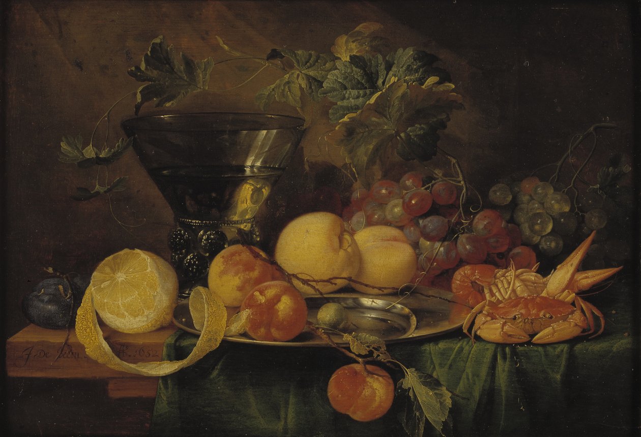 Nature morte avec un Roemer - Jan Davidsz de Heem
