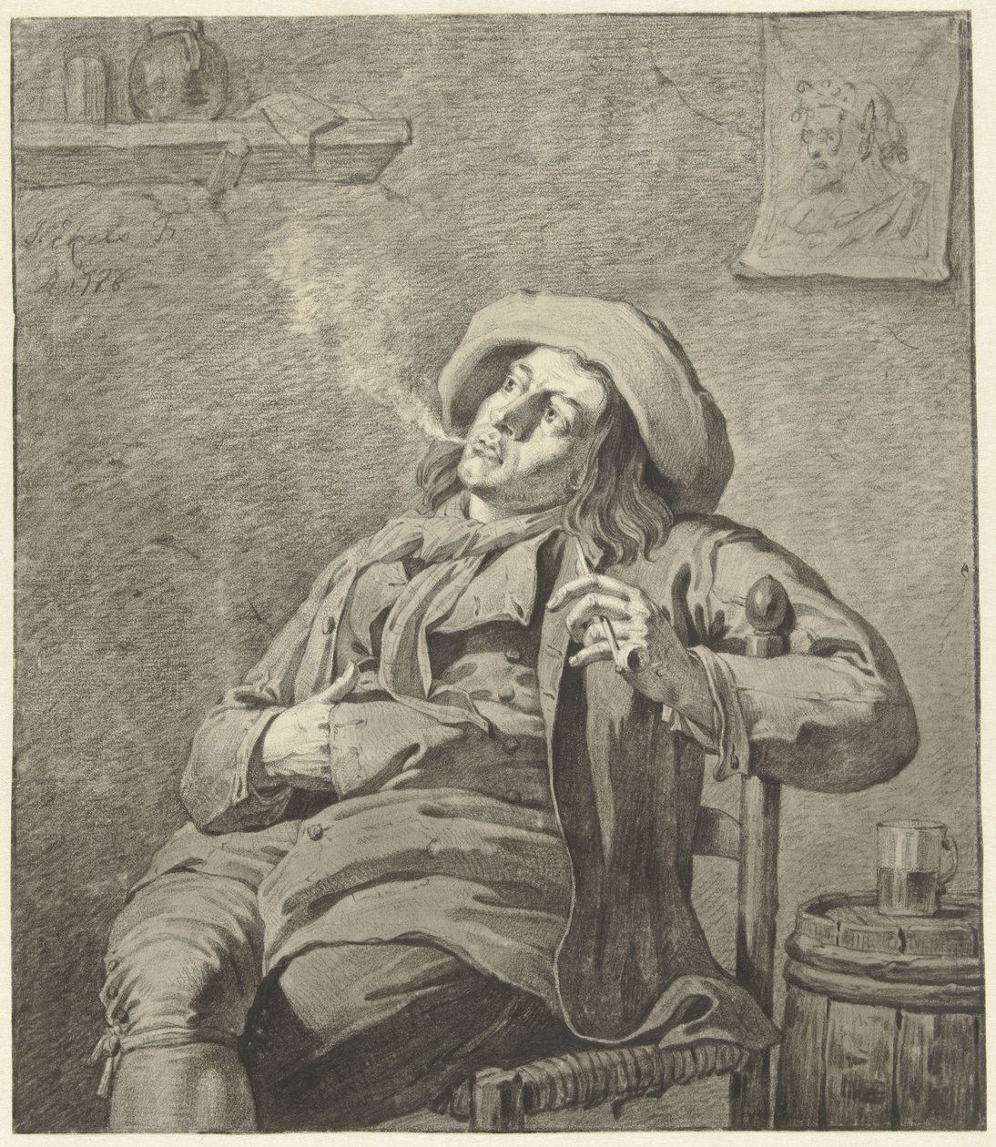 Homme fumant - Jan Ekels (II)