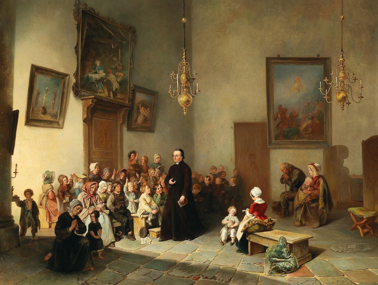 Une école du dimanche - Jan Fabius