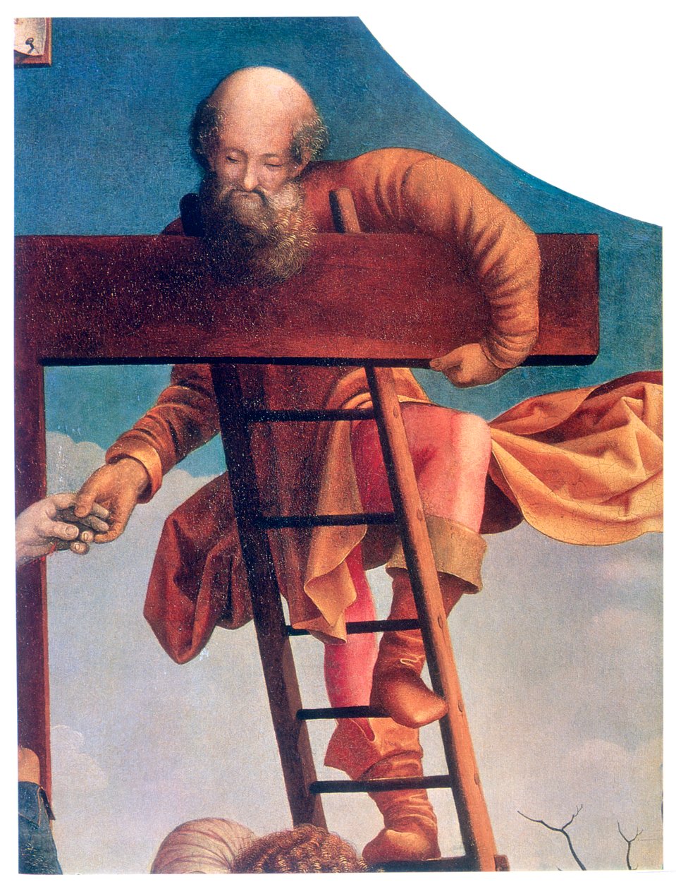 La Descente de Croix (détail), vers 1520 - Jan Gossaert