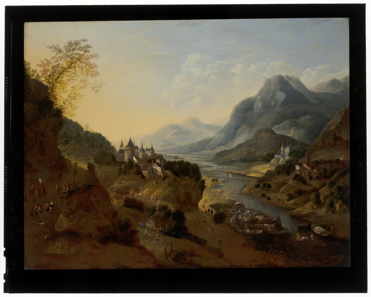 Paysage fluvial - Jan Griffier